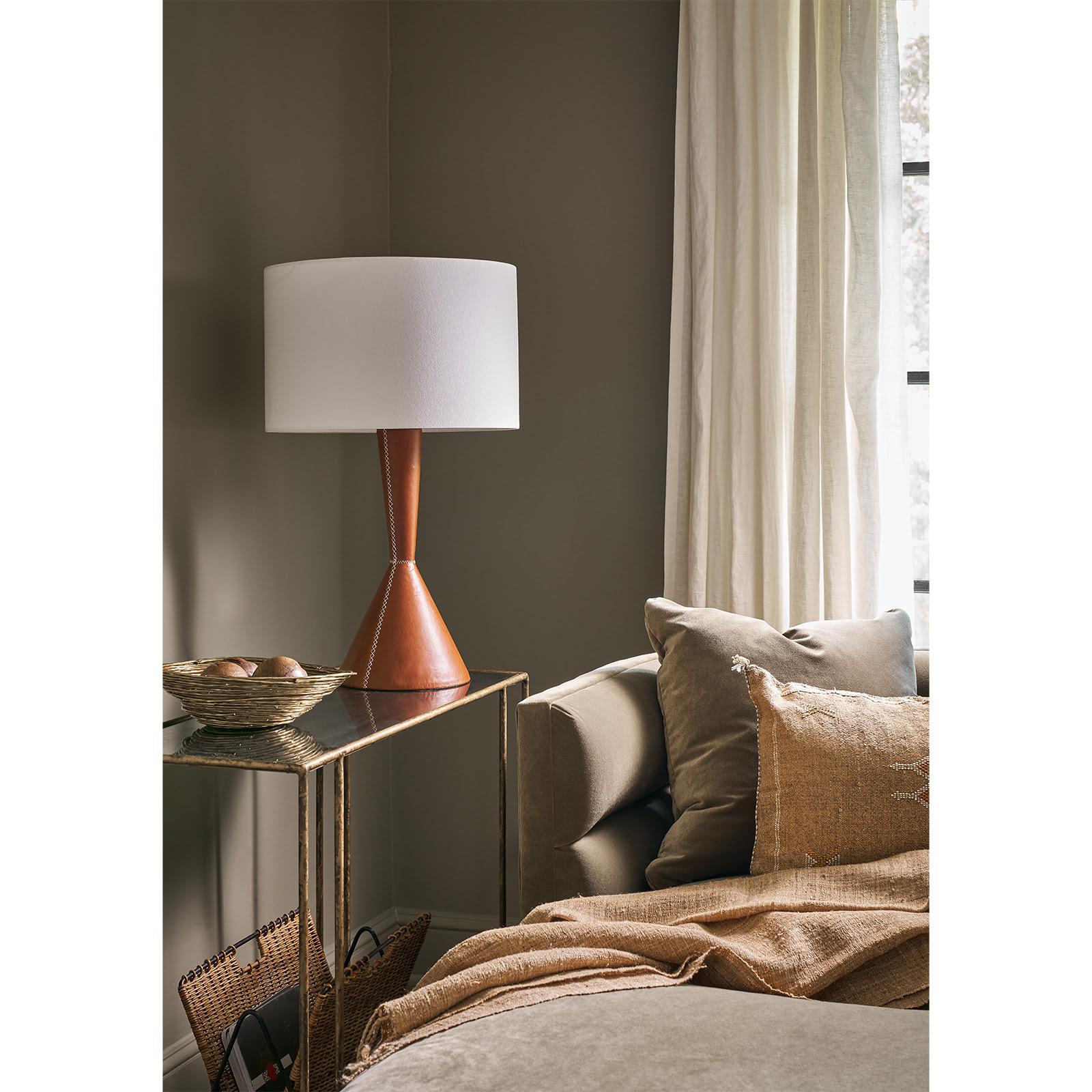 Denver Leather Table Lamp | Regina Andrew Detroit